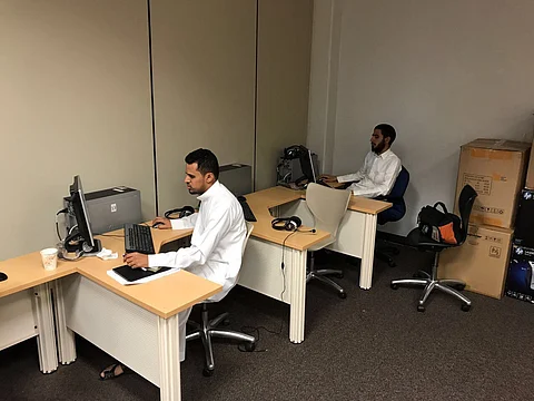 2000 طالب وطالبة ينهون اختبار تحديد المستوى بالسنة الأولى المشتركة بجامعة الملك سعود "أون لاين"