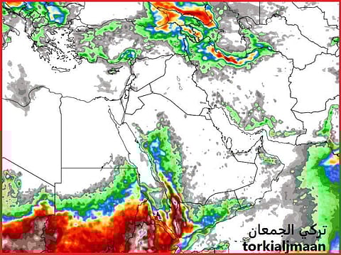 الجمعان: حالة من عدم الاستقرار الجوي تتسبب بأمطار غزيرة وبرد