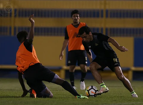 النصر يستعد للفيصلي بالتكتيك .. ولكرو جاهز