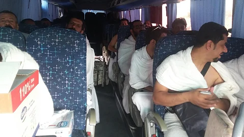 حجاج "حملة الراجحي" الخيرية ينطلقون من سديرة الطائف إلى المشاعر