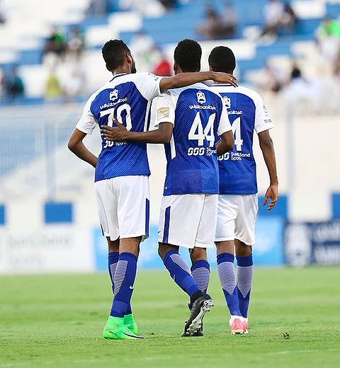 بهدفي مختار وإدواردو .. الهلال يكسب ودية الاتفاق