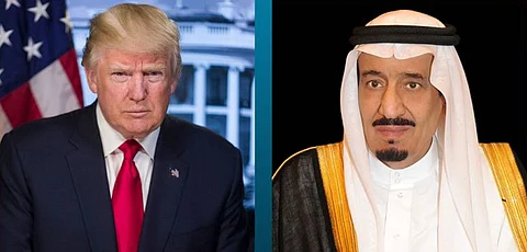 خادم الحرمين الشريفين يُجري اتصالاً هاتفيًّا بالرئيس الأمريكي