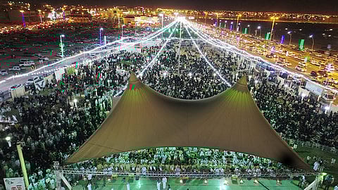 شاهد.. أكثر من" 20 ألفًا" يحتفلون بيوم الوطن الـ 87 في الخرج