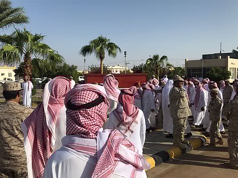 تراب حقل والبدع يحتضن جسد الشهيدين "الدبر" و"المسعودي" مساء اليوم