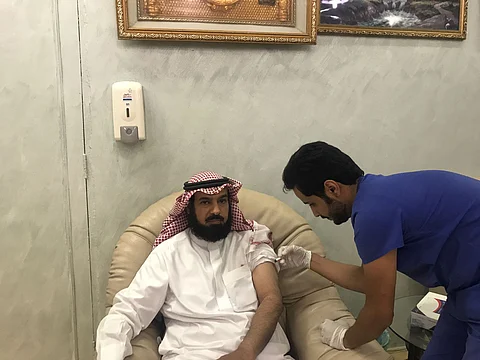 حملة للتطعيم ضد الانفلونزا الموسمية بالرياض