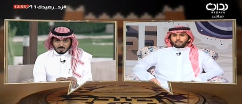 فيديو .. "القرقاح الابن" ينسحب من "زد رصيدك" على الهواء بعد سماع أبيات أبيه