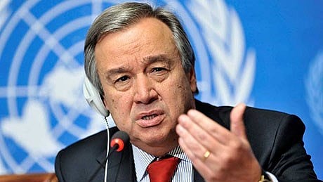 الأمين العام للأمم المتحدة أنطونيو غوتيريس