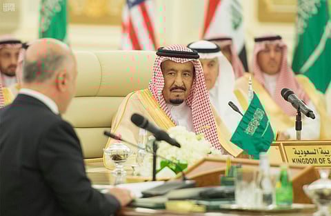 انطلاق الاجتماع التنسيقي بين الرياض وبغداد .. وخادم الحرمين: ندعم وحدة العراق