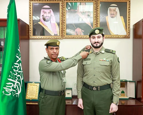 الشمراني إلى رتبة "رائد"