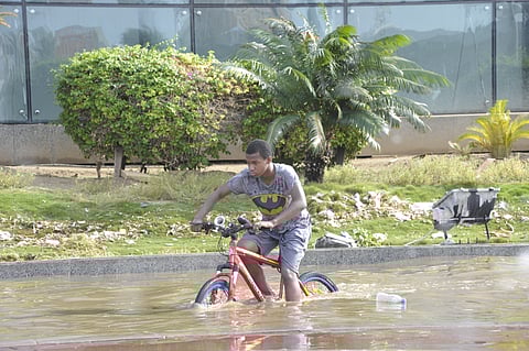 أمطار جدة بالصور.. تنشد عن الحال! هذا هو الحال