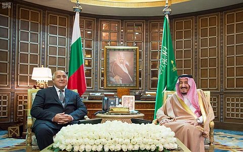 خادم الحرمين يستعرض آفاق التعاون الثنائي مع رئيس وزراء بلغاريا