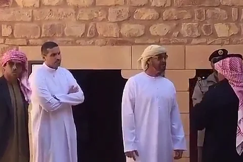 بالفيديو.. محمد بن زايد يزور المنطقة الأثرية ومدائن صالح بالعلا