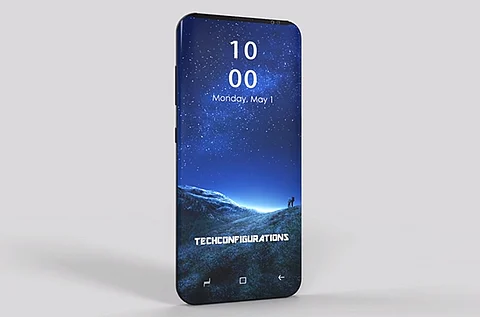 "سامسونج" تستعد للكشف عن هاتفها "Galaxy s9" في فبراير 2018