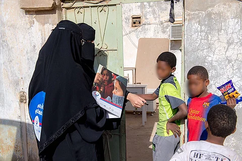 فريق سخاء التطوعي يُنهي خلال مبادرته "خيرنا لأهلنا" سد احتياج 96 أسرة