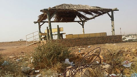 شاهد من شقراء .. جلسات البلدية وخزاناتها مرتعاً لـ "الإبل السائبة"