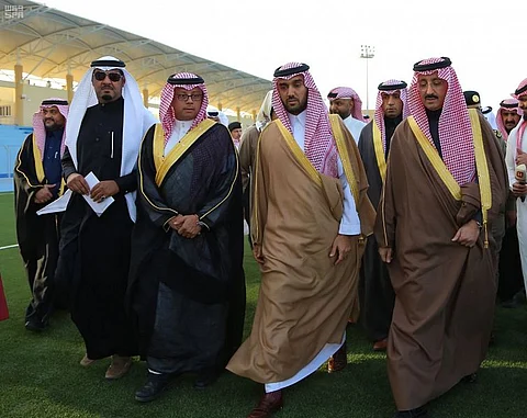 نائب رئيس الهيئة العامة للرياضة يفتتح منشأة نادي هجر