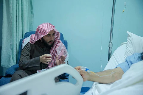 "وزير العدل" للطاقم الطبي بمستشفى الملك خالد بالخرج: شكراً لجهودكم