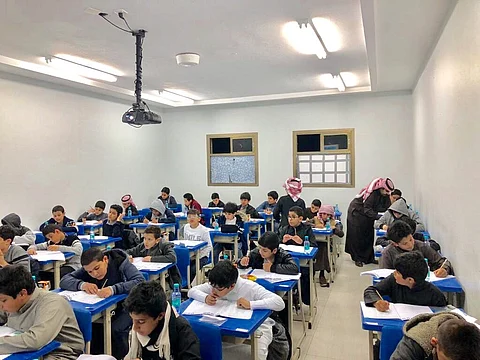 تبوك.. أكثر من ألف طالب وطالبة في اختبار "موهبة"