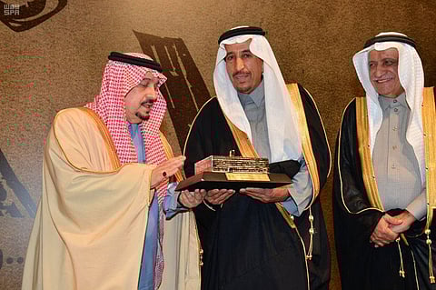 أمير الرياض يشرّف حفل تكريم "سابك" لـ"ابن ثنيان" رئيسها السابق