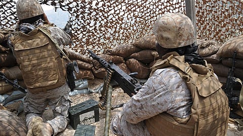 أثناء صد هجوم للمليشيا في جازان.. الصقور السعودية تقتل 25 حوثياً