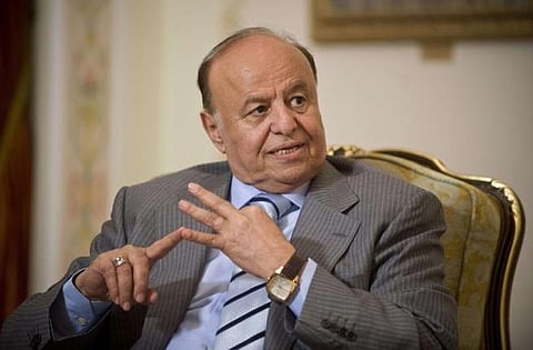 عبدربه منصور: الحوثيون والقاعدة دمرا اليمن والمنطقة