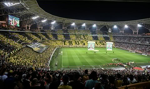 جماهير الاتحاد تبدع بـ"تيفو".. وتسجِّل أعلى حضور