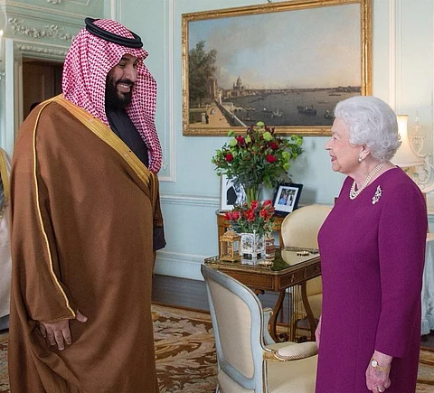 لقاء ولي العهد مع الملكة إليزابيث يتصدر الصفحات الأولى للصحف البريطانية