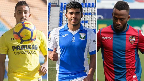50 يوماً احتراف لاعبينا التسعة في إسبانيا.. والغياب سيد الموقف