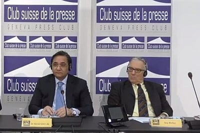 "قطر والإرهاب" على طاولة نادي الصحافة السويسري