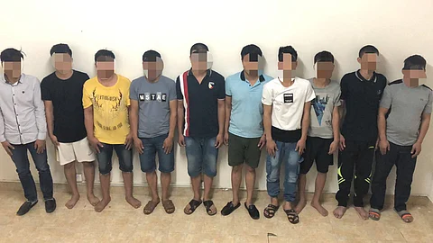 مكوّنة من 10 آسيويين .. القبض على عصابة اقتحام المراكز التجارية وسرقتها بالرياض