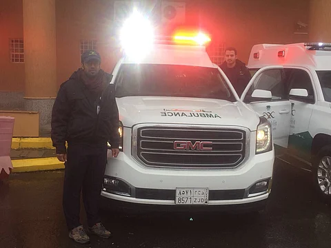 مستشفى المجاردة يرفع حالة الطوارئ إثر إصابة ١١ شخصاً بحادث مروري