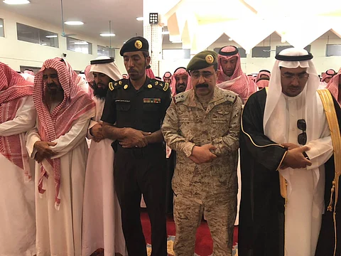 أهالي العلا يشيعون شهيد الوطن "فيصل العنزي"