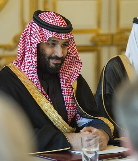 ولي العهد يكشف من الإليزيه أبرز مشروع هدام في الشرق الأوسط.. و "ماكرون": نؤيد