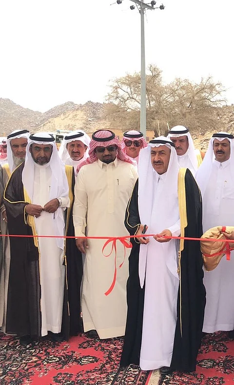 أمين نجران يفتتح منتزه موعاه الطبيعي ومركز خدمات "هداده"