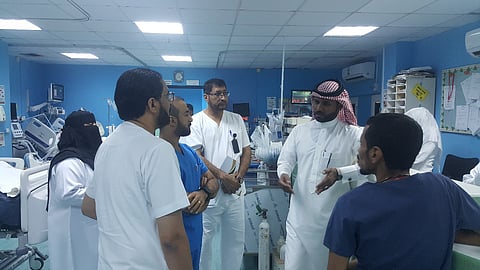 فرق دعم تطوعي وخطط طوارئ تمريضية بمستشفيات الحد الجنوبي