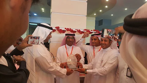 "مستشفى أبو عريش" يحتفل باليوم العالمي للمختبرات الطبية وبنوك الدم