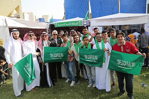 الملحقية الثقافية بالقاهرة تشارك بـ"احتفالية الشعوب" بجامعة عين شمس