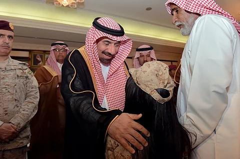 "جلوي بن عبدالعزيز" من شرورة: دحرنا الأعداء بسلاح وحدتنا وتكاتفنا