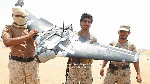 عقب إسقاطها في ميدي .. هذه كانت مهمة الطائرة الحوثية بدون طيار