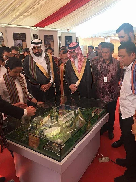 مندلكا لمبوك.. وضع حجر الأساس لأول منتجع سعودي أمريكي إندونيسي