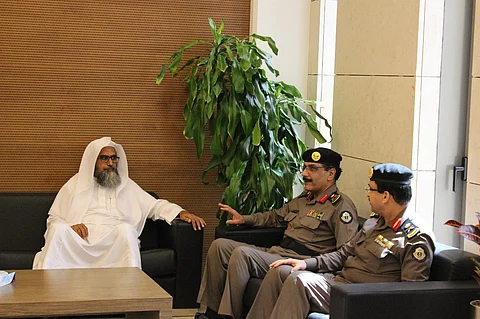 مدير شرطة الرياض يزور المحكمة الجزائية