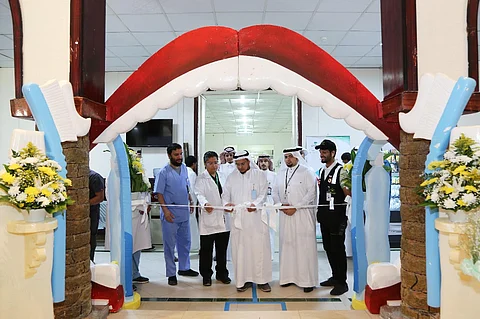 300 مستفيد بمناسبة الأسبوع الخليجي الموحد لصحة الفم والأسنان