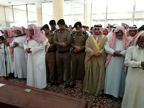 "حميد العلايا" تزف شهيدها وكيل الرقيب سالم عسيري