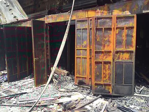 "مدني جدة": شُبه جنائية وراء حريق محلات حي البلد التجارية