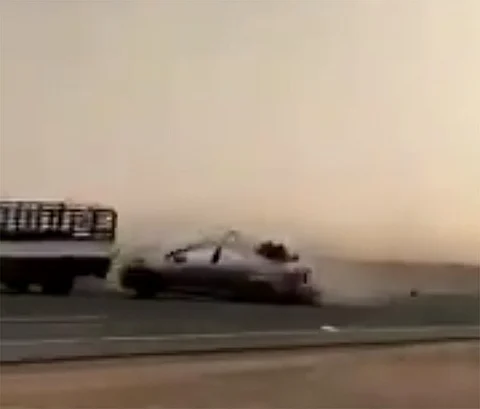 وفاة المصاب الثاني في حادث تفحيط "ملهم الرياض"