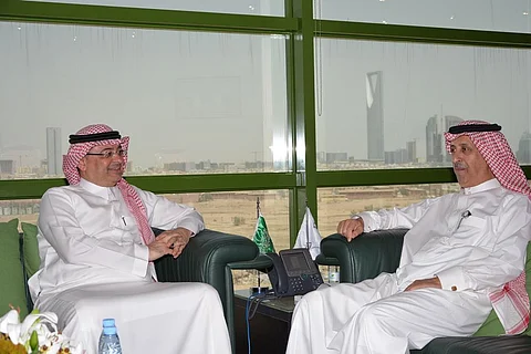 أمين عام "موهبة" يستقبل رئيس إدارة الخطوط السعودية ومديرها العام