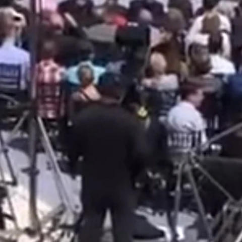 شاهد.. بالقرآن.. هكذا شوشت سيدة فلسطينية على حفل نقل السفارة الأمريكية إلى القدس
