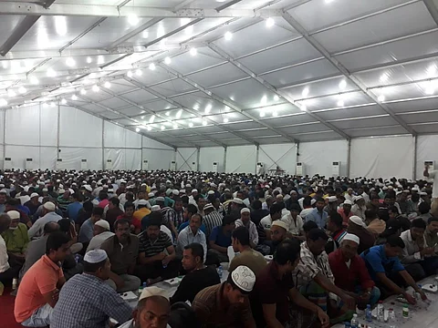 مخيم "سلام" بصناعية الدمام يجتذب 35 ألف صائم خلال 5 أيام
