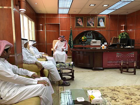 مدير تعليم وادي الدواسر يلتقي بمسؤولي النشاط الكشفي