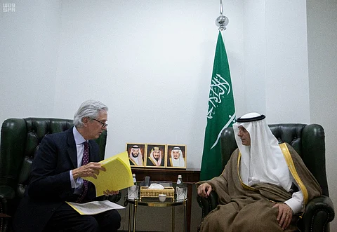 "الجبير" يستقبل سفير فرنسا لدى المملكة ويبحث العلاقات الثنائية بين البلدين